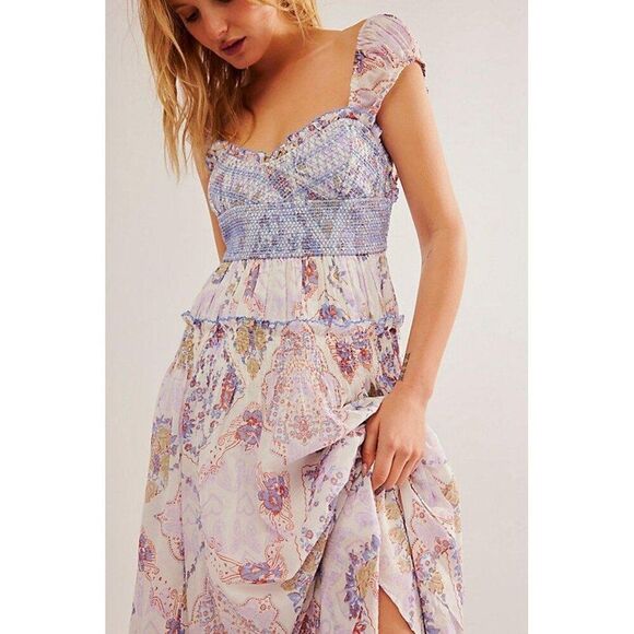 Free People Forever Favorite Maxi in Candy Combo - Picture 2 of 8